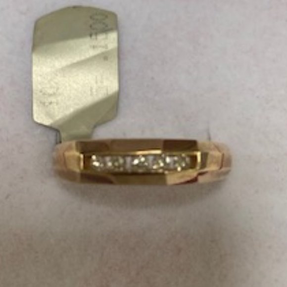 Accessories Nwt 1k Genuine Gold Diamond Mens Ring Set Msrp 1200